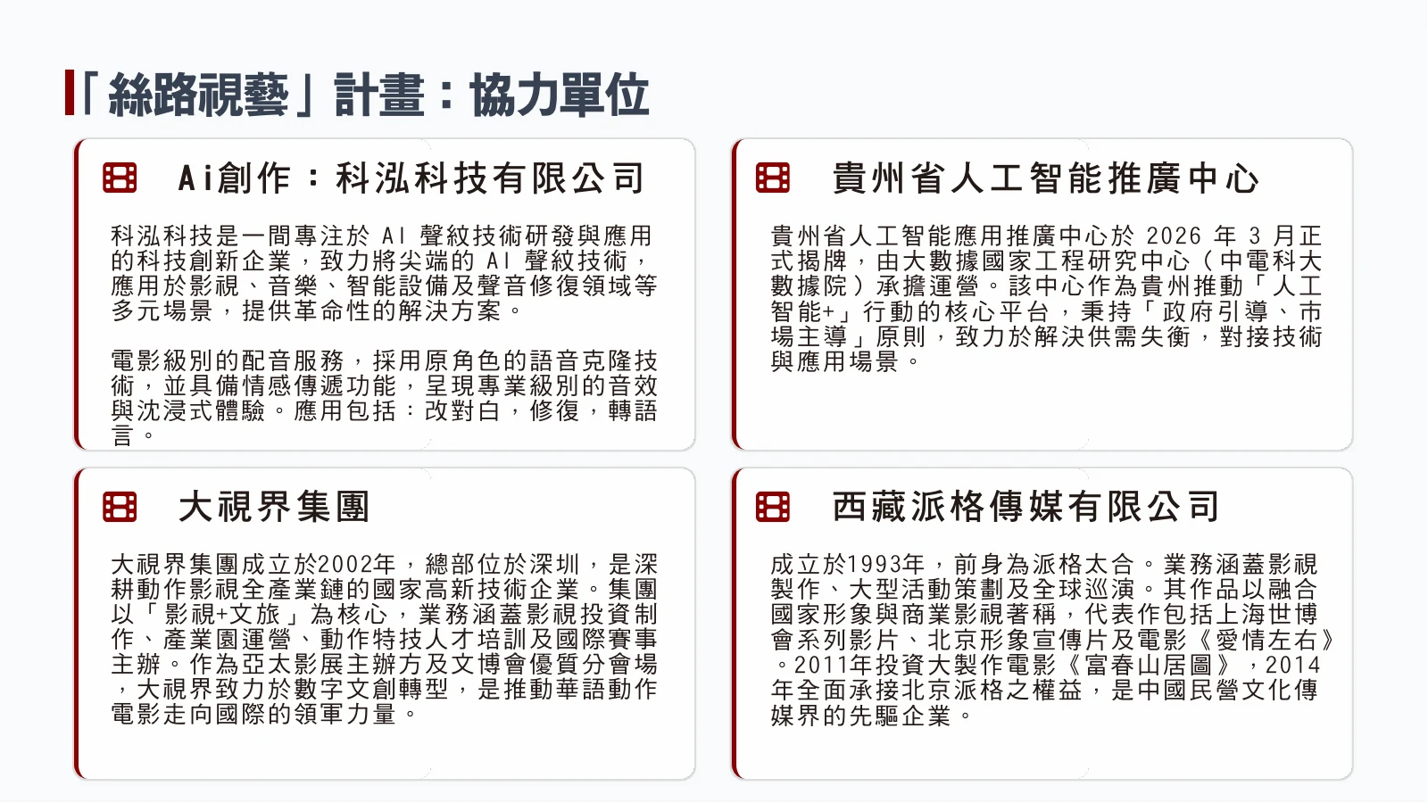 原始商業計畫投影片